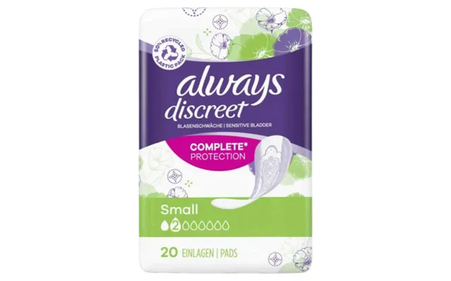 Always Discreet Small Incontinence Pads - 20 Pcs