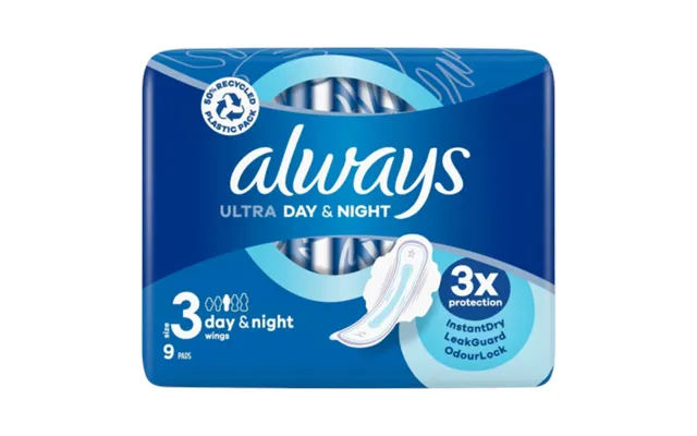 Always Ultra Day & Night Size 3 - 9 Pcs product image