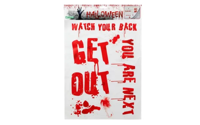 Atosa Halloween Sticker - 42x19cm product image