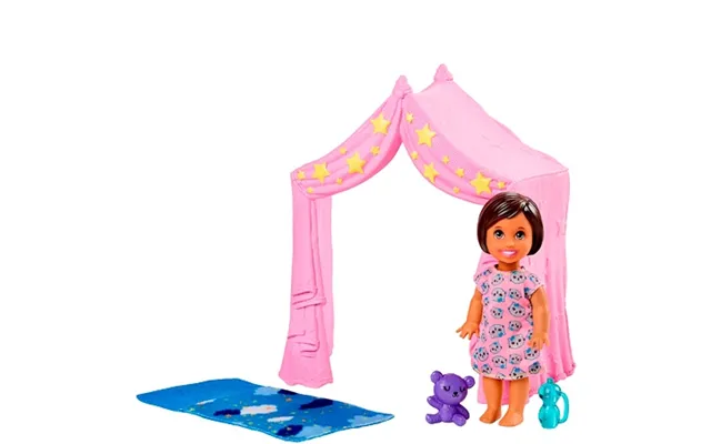 Barbie Skipper Babysitter Tent Tour product image