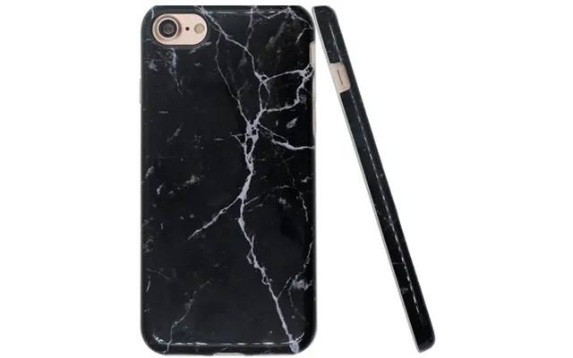 Basicplus Iphone 8 Cover Black Marble