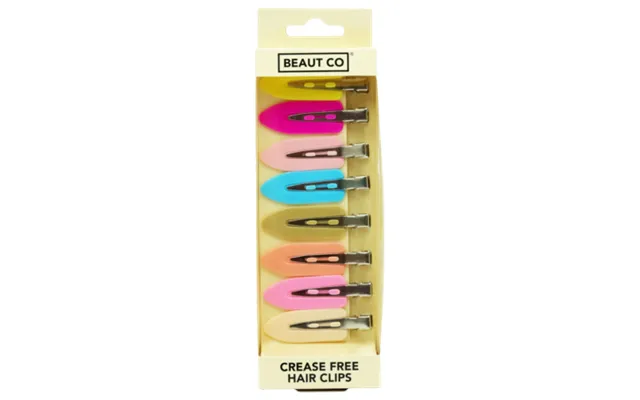 Beaut Co Crease-free Hair Clips 8 Pcs product image