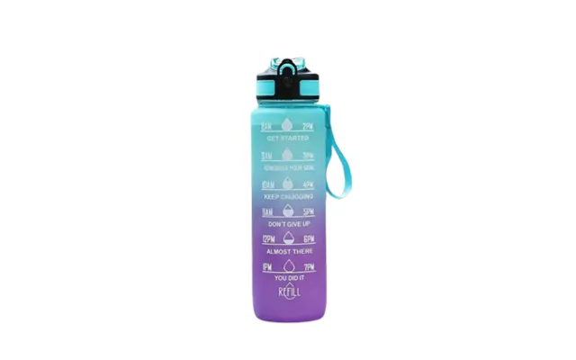Blue & Purple Drinking Bottle - 1l