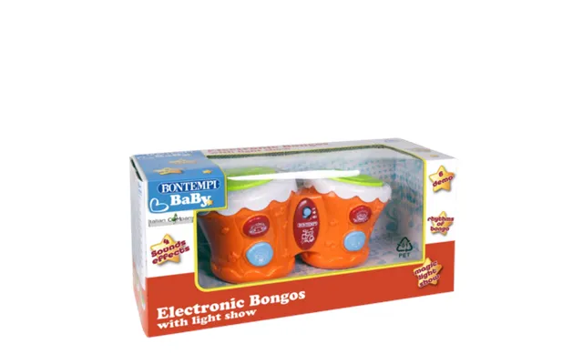 Bontempi Baby Electronic Bongos With Light Show