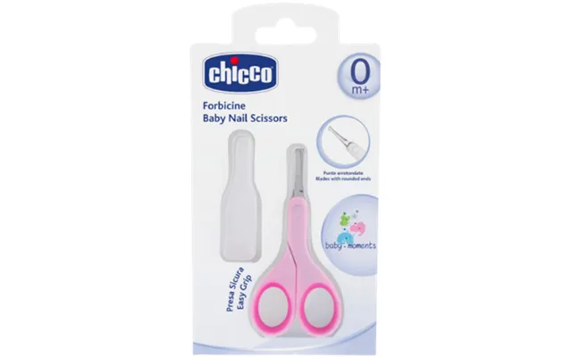 Chicco Baby Nail Scissors - Pink