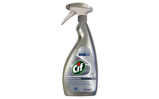 Cif Stainless Steel Spray & Glass Cleaner - 750ml product image