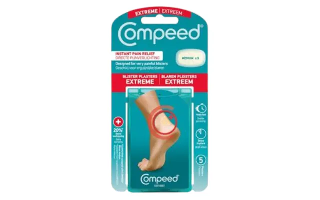 Compeed Extreme Medium Blister Plasters - 5 Pcs product image