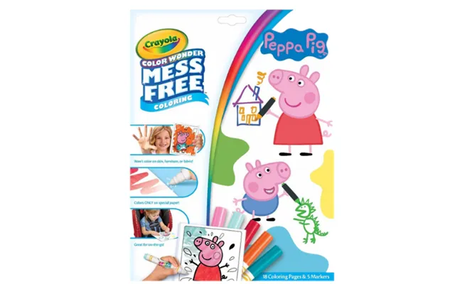 Crayola Gurli Gris Colour Wonder Mess Free Colouring Book - 23 Parts product image