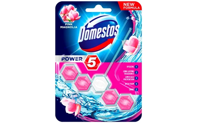 Domestos Hygiene Power 5 Wc Block - Pink Magnolia product image