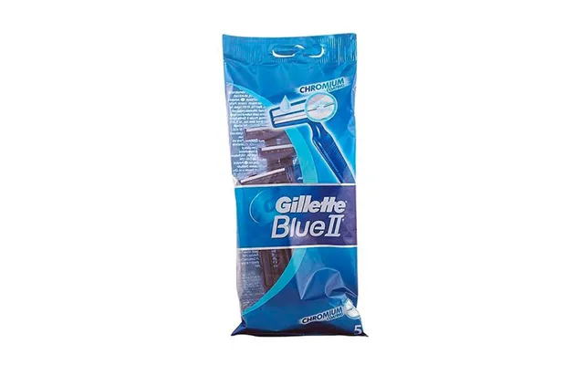 Gillette Blue Ii Chromium - 5 Pcs product image