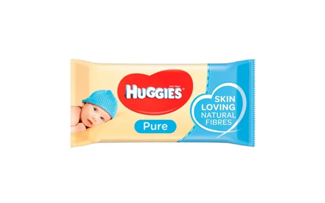 Huggies Wet Wipes Pure - 56 Pcs product image