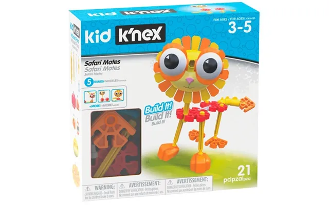 K'nex Safari Mates Building Set - 21 Pieces product image