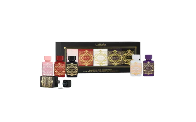 Lattafa Badee Al Oud Collection Eau De Parfum Gift Set 5x5ml