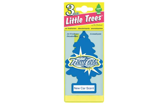 Little Trees New Car Air Freshener 3 Pcs product image