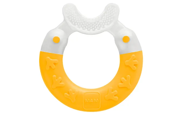 Mam Bite & Brush Teether - Yellow