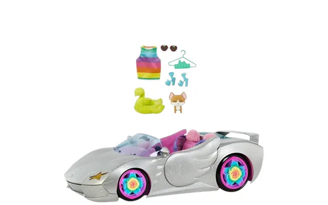 Mattel Barbie Extra Sparkly Convertible Toy Car product image