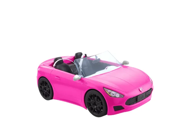 Mattel Barbie Pink Convertible Toy Car product image