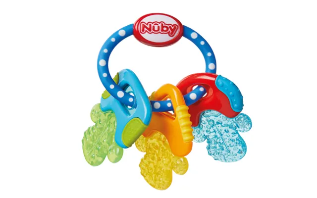 Nuby Icy Bites Keys Rings Teether