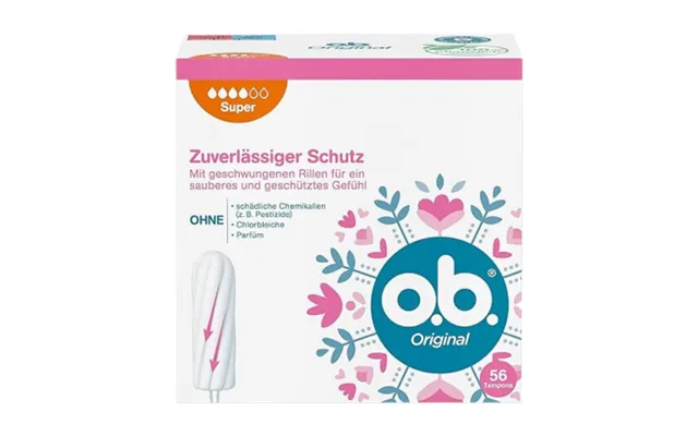 O.b. Original Super Tampons - 56 Pcs product image