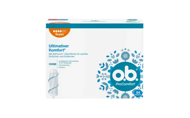 O.b. Procomfort Super Tampons - 54 Pcs product image