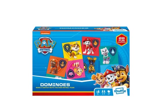 Paw Patrol Shuffle Dominoes Matching Game product image