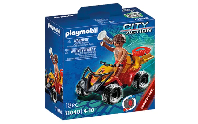Playmobil City Action Beach Patrol Quad Playset product image