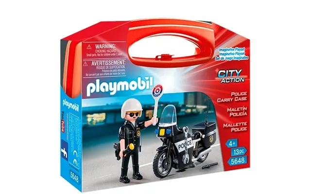 Playmobil City Action Police Suitcase - 5648 product image
