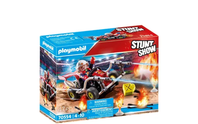 Playmobil Stunt Show Fire Department Squad - 70554 product image