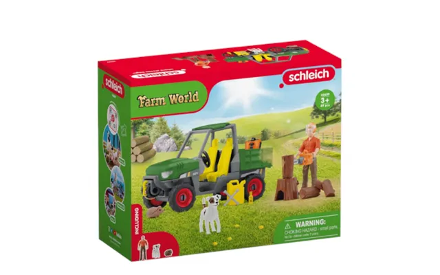 Schleich Farm World Working In The Forest Playset product image