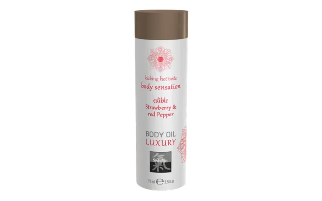 Shiatsu Hot Body Oil Edible - 75ml product image