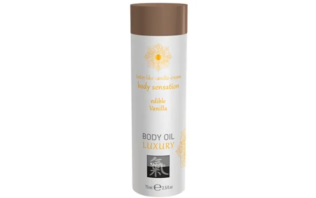 Shiatsu Luxury Vanilla Massage Oil - 75ml product image