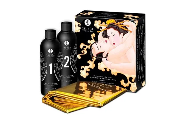 Shunga Mango & Melon Massage Gel - 2 X 225ml product image