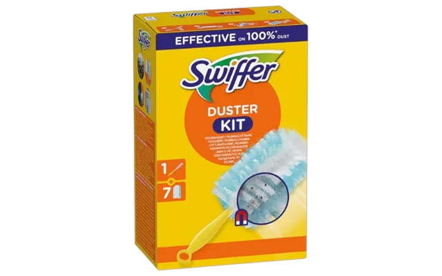 Swiffer Duster Kit With Handle With Disposable Duster Refills - 7 Pcs