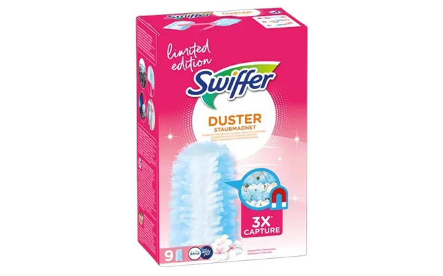 Swiffer Duster Limited Edition Pink Dust Magnet Refills With Febreze Scent - 9 Pcs