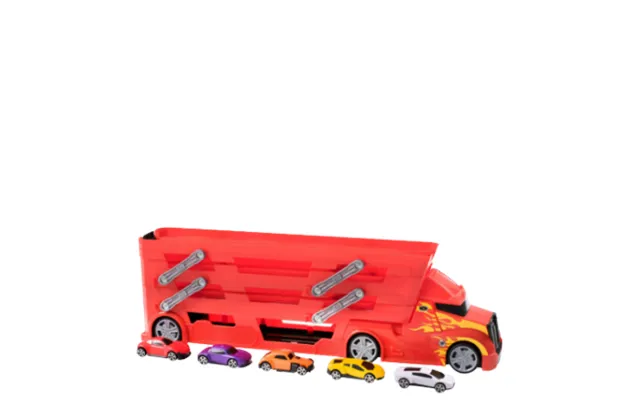Teamsterz Stunt Transporter With 5 Cars