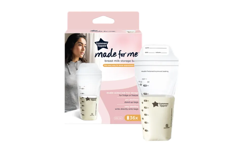 Tommee Tippee Closer To Nature Breast Milk Storage Bags 36 Pcs