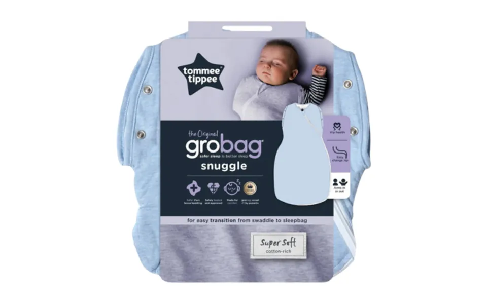 Tommee Tippee Grobag Snuggle Blue - 3-9 Months