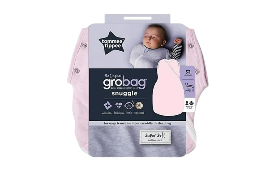 Tommee Tippee Grobag Snuggle Pink - 3-9 Months