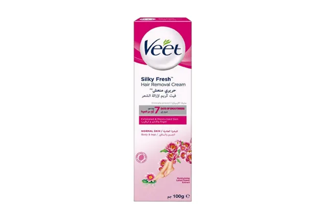 Veet Silky Fresh Hair Removal Cream Normal Skin 100 Ml product image