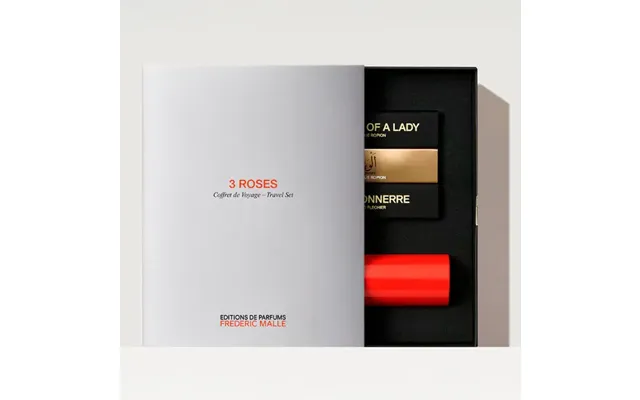 Frederic Malle 3 Roses Travel Set 3x10ml