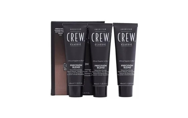 American Crew Precision Blend - Medium Natural 4-5 3x40ml 40 Ml