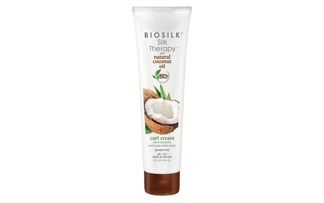Biosilk Organic Coconut Oil Curl Cream 148 Ml