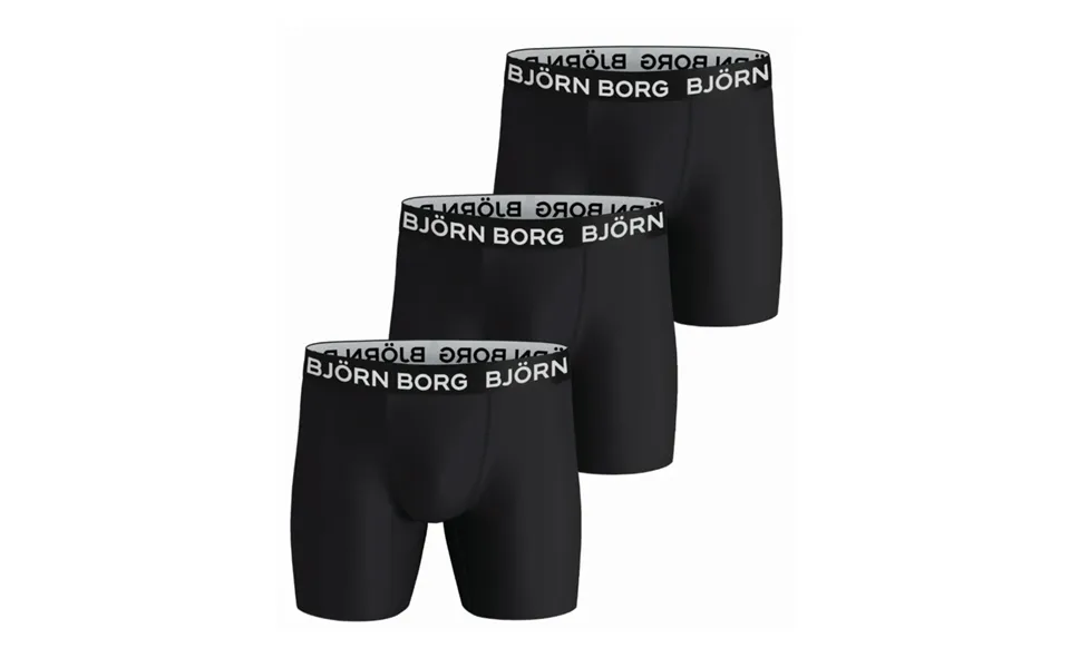 Björn Borg Performance Shorts 3-pack Str. S