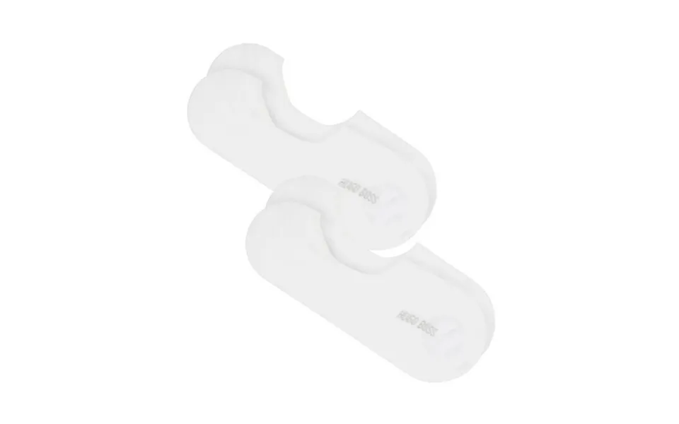 Boss Hugo Boss 2-pack Shoeliner Finest Soft Cotton White Size 39-40
