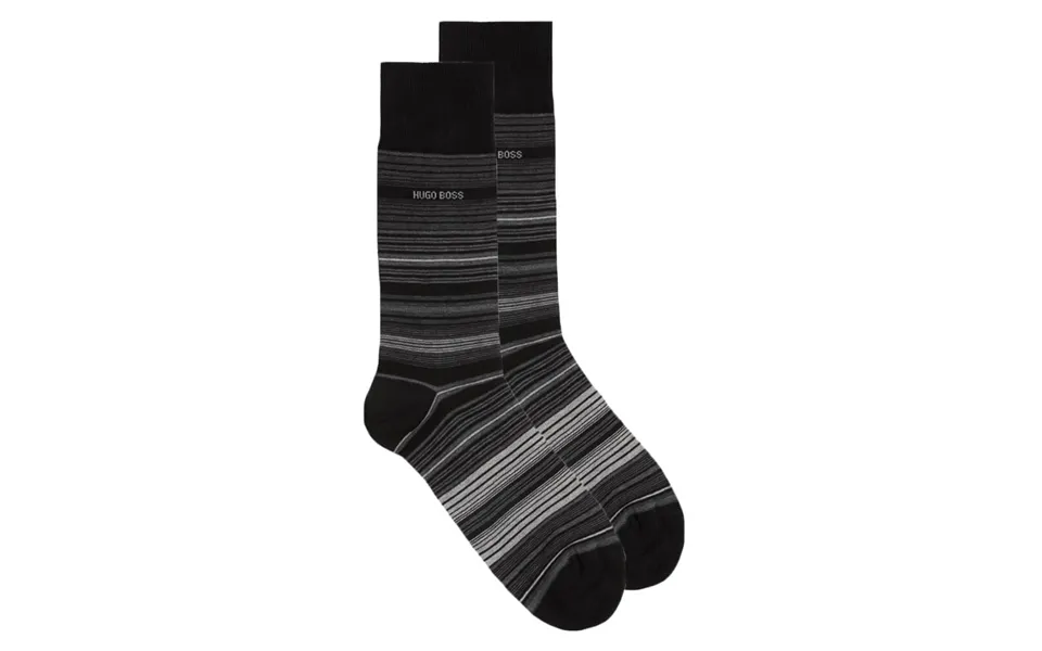 Boss Hugo Boss Socks Egyptian Cotton Size 39-42 - Multi Stripe