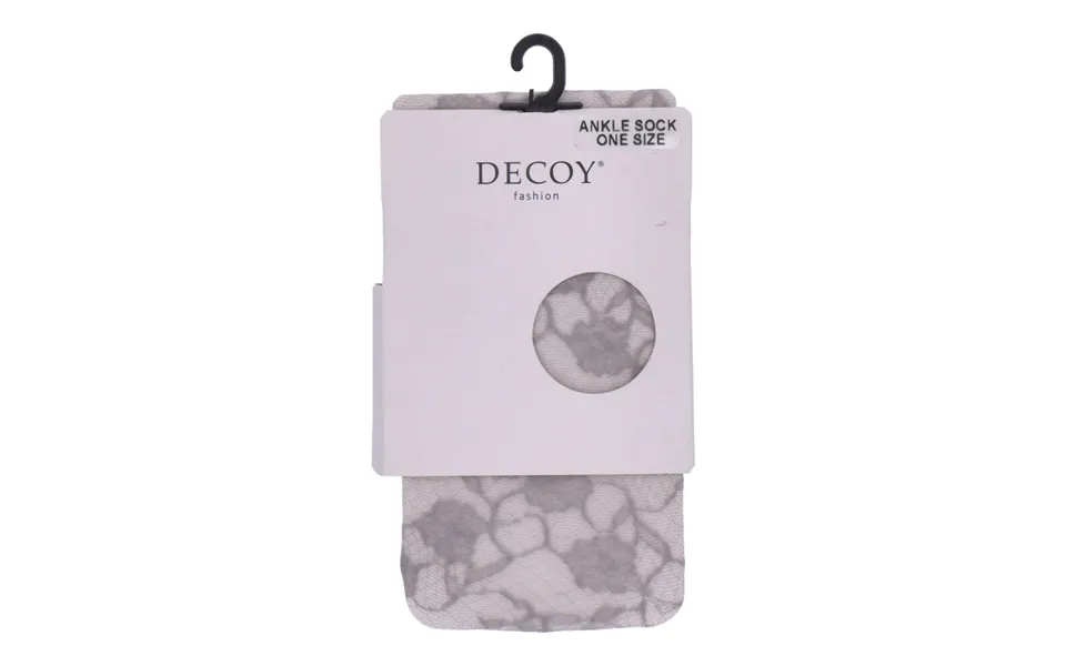 Decoy Ankle Socks Grey One Size