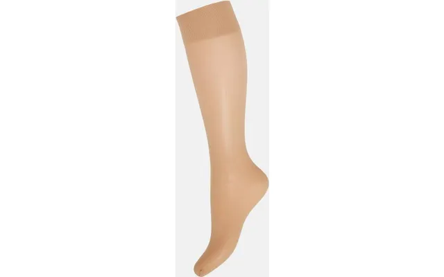 Decoy Silk Look 15 Den Sand 2-pack Knee High One Size