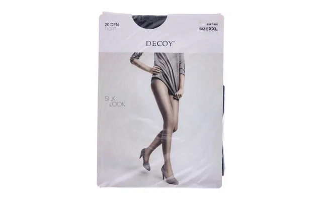 Decoy Silk Look 20 Den Sort Iris product image