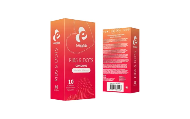 Easyglide Ribs & Dpts Condoms Stimulation & Pleasure product image