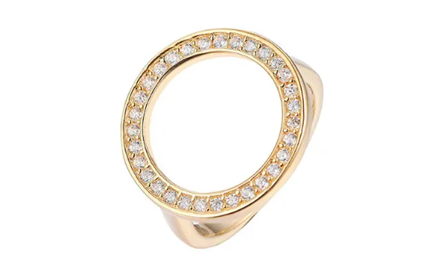 Everneed Bella - Gold With Clear Zirconia